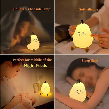 Cute Pear Night Light