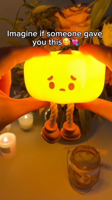 Soft Silicone Pumpkin Lamp for a Cozy Halloween Glow!